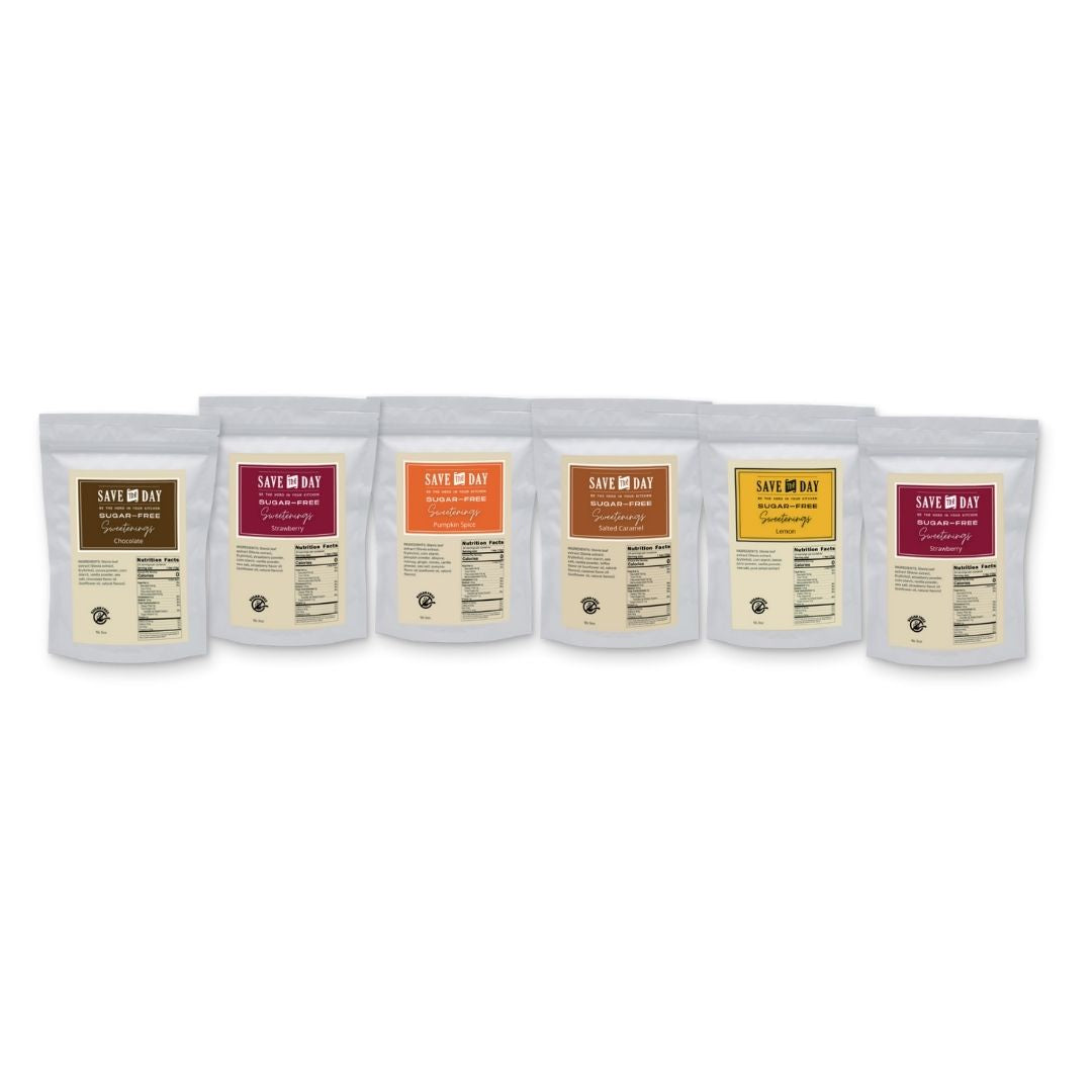 SUGAR-FREE: 6 Sweetenings bulk size bags