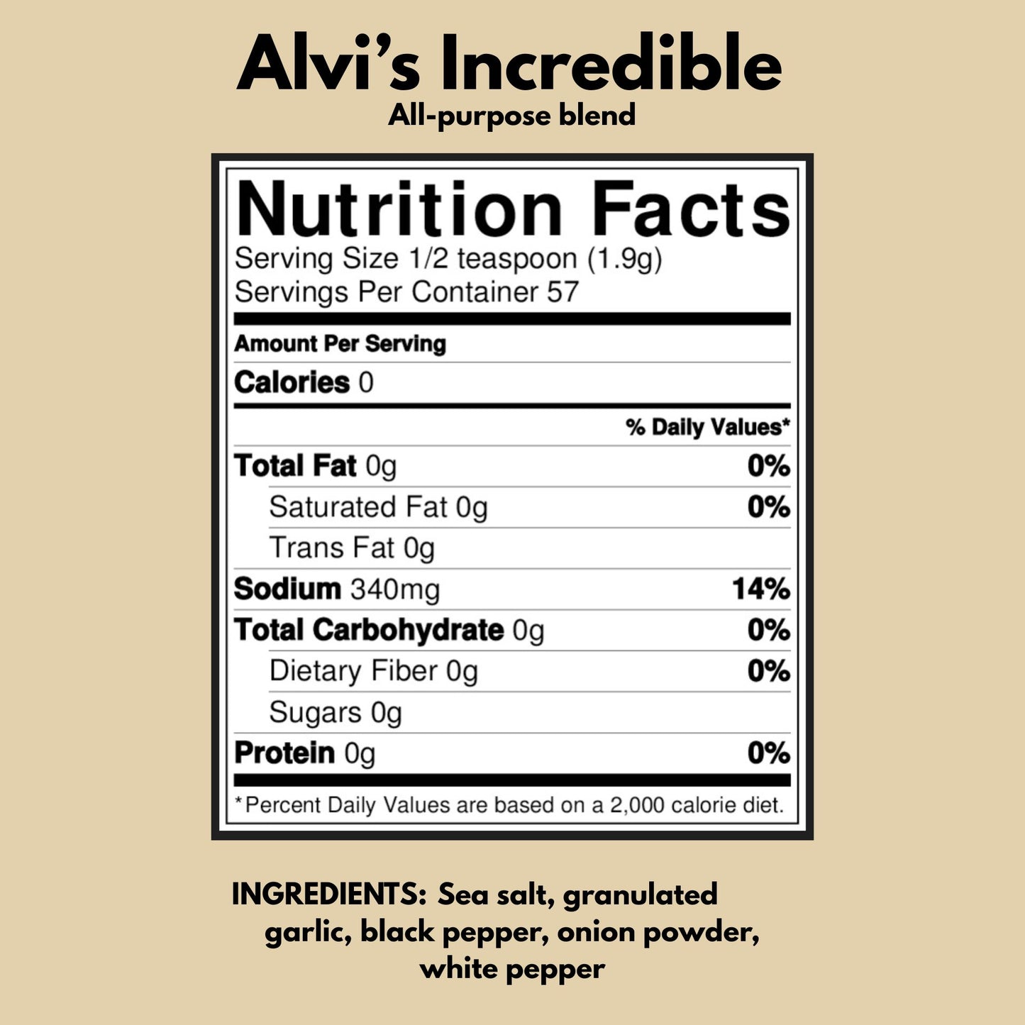 *SALE* Alvi's Incredible