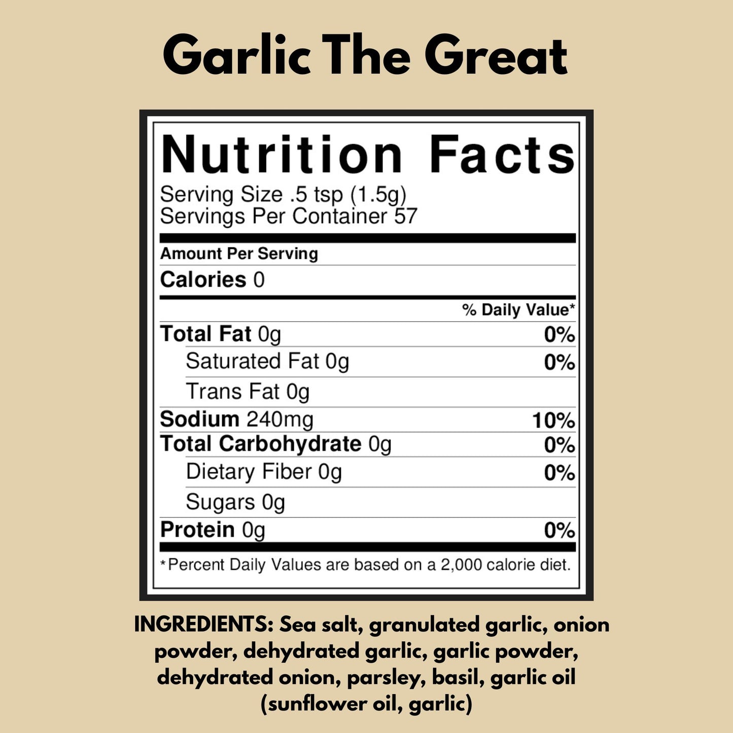 Garlic the Great