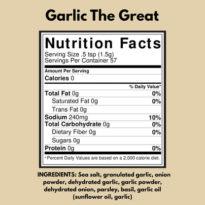Garlic the Great