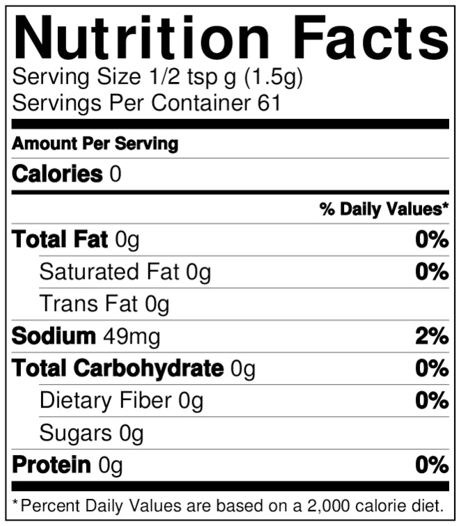 Alvi's Incredible (Low Salt)