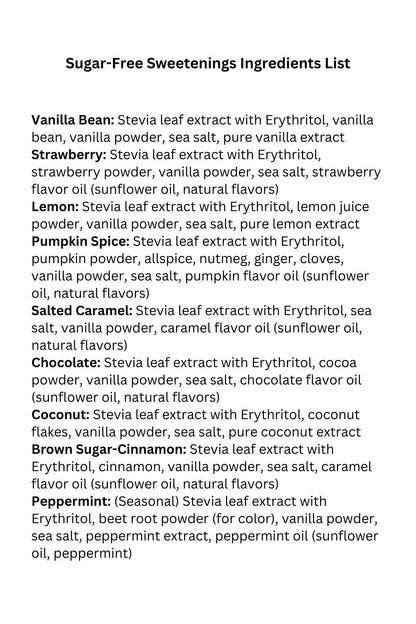 SUGAR-FREE Sweet Shoppe Collection