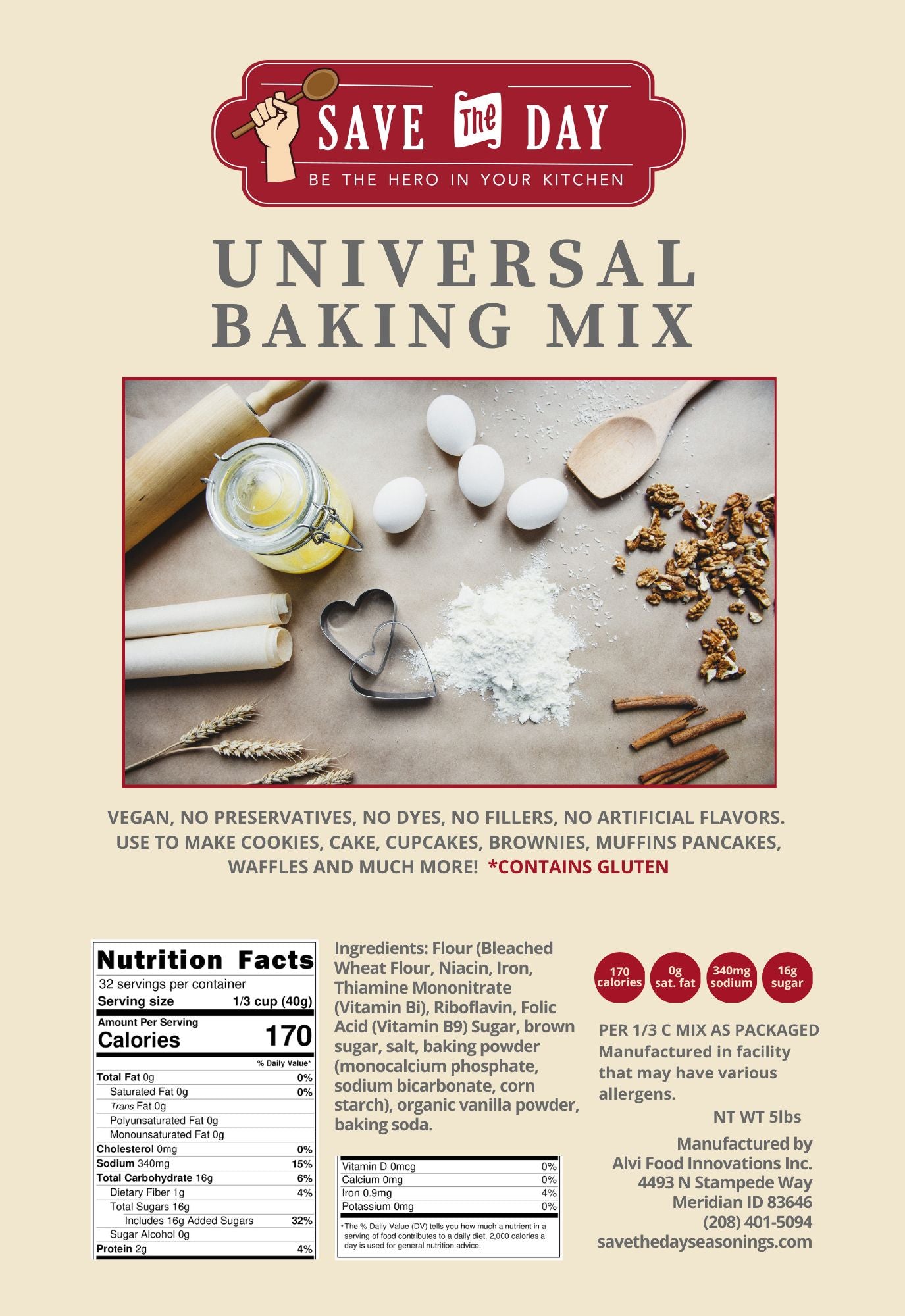 Universal Baking Mix Large Bag